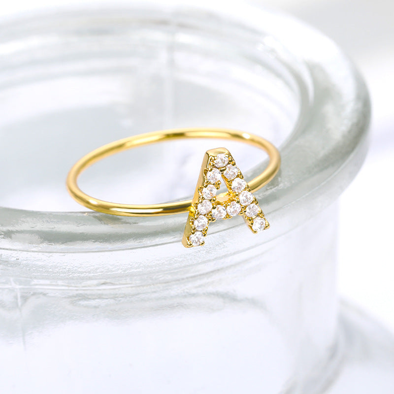Crystal initial ring worn