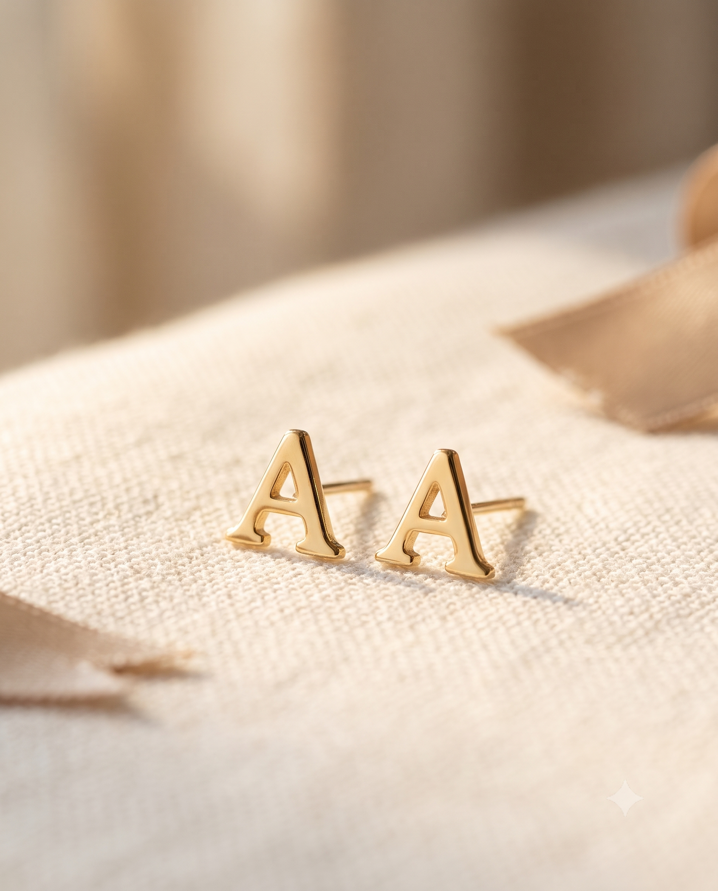 Classic Initial Earrings