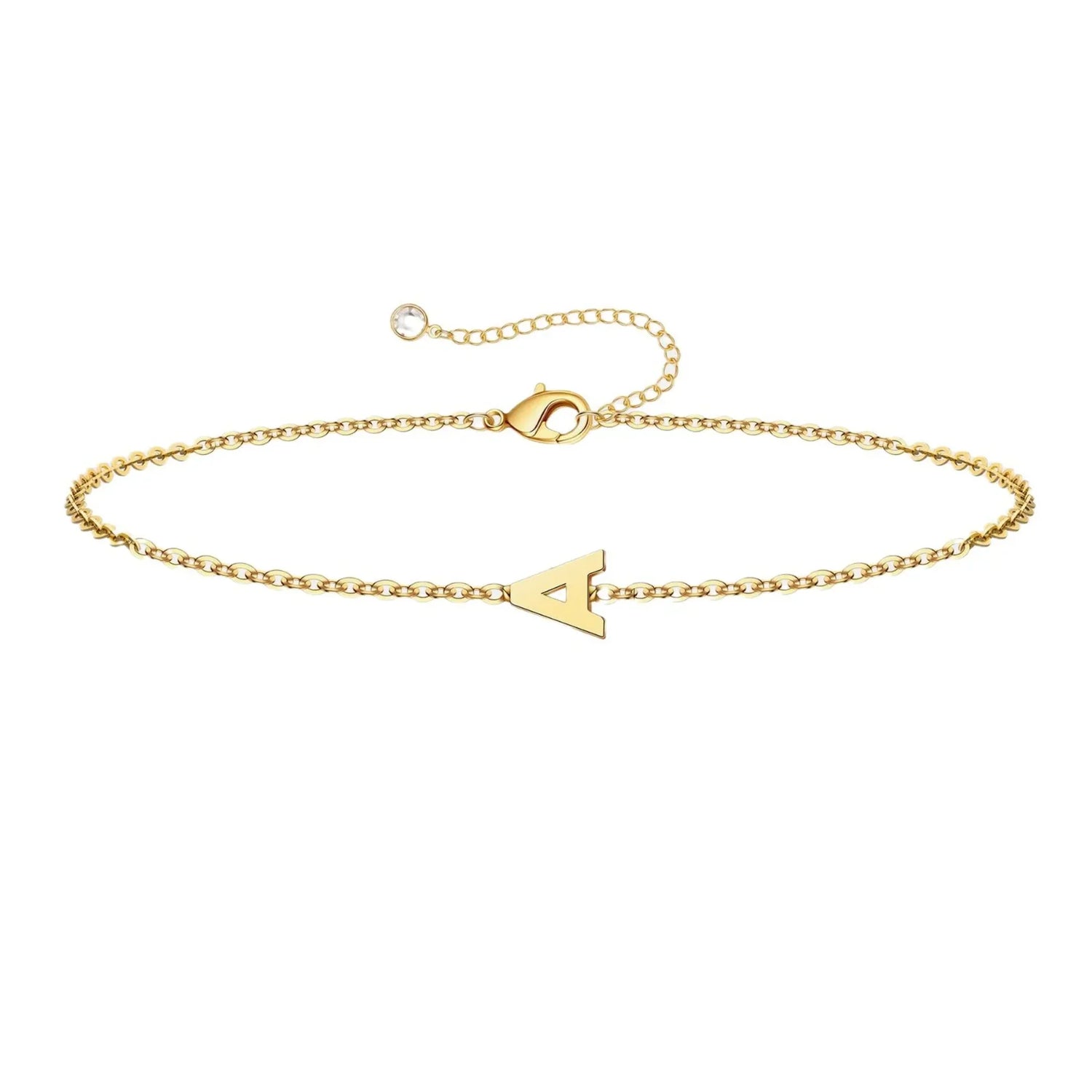 Personalized Initial Bracelet - Pulse and Glow Jewelry