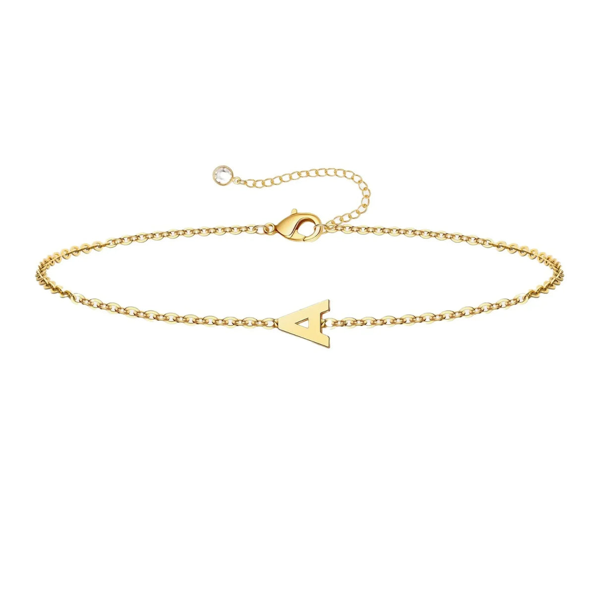 Personalized Initial Bracelet - Pulse and Glow Jewelry
