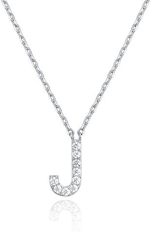 Crystal Personalized initial Necklace