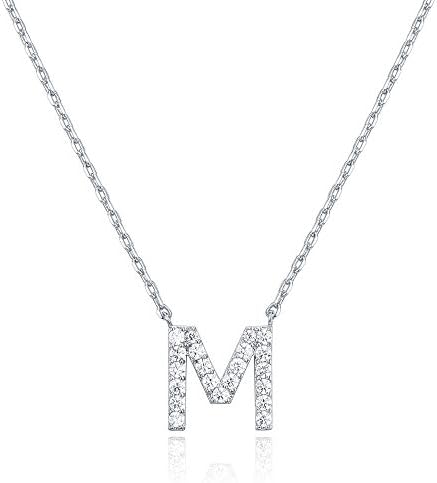 Crystal Personalized initial Necklace